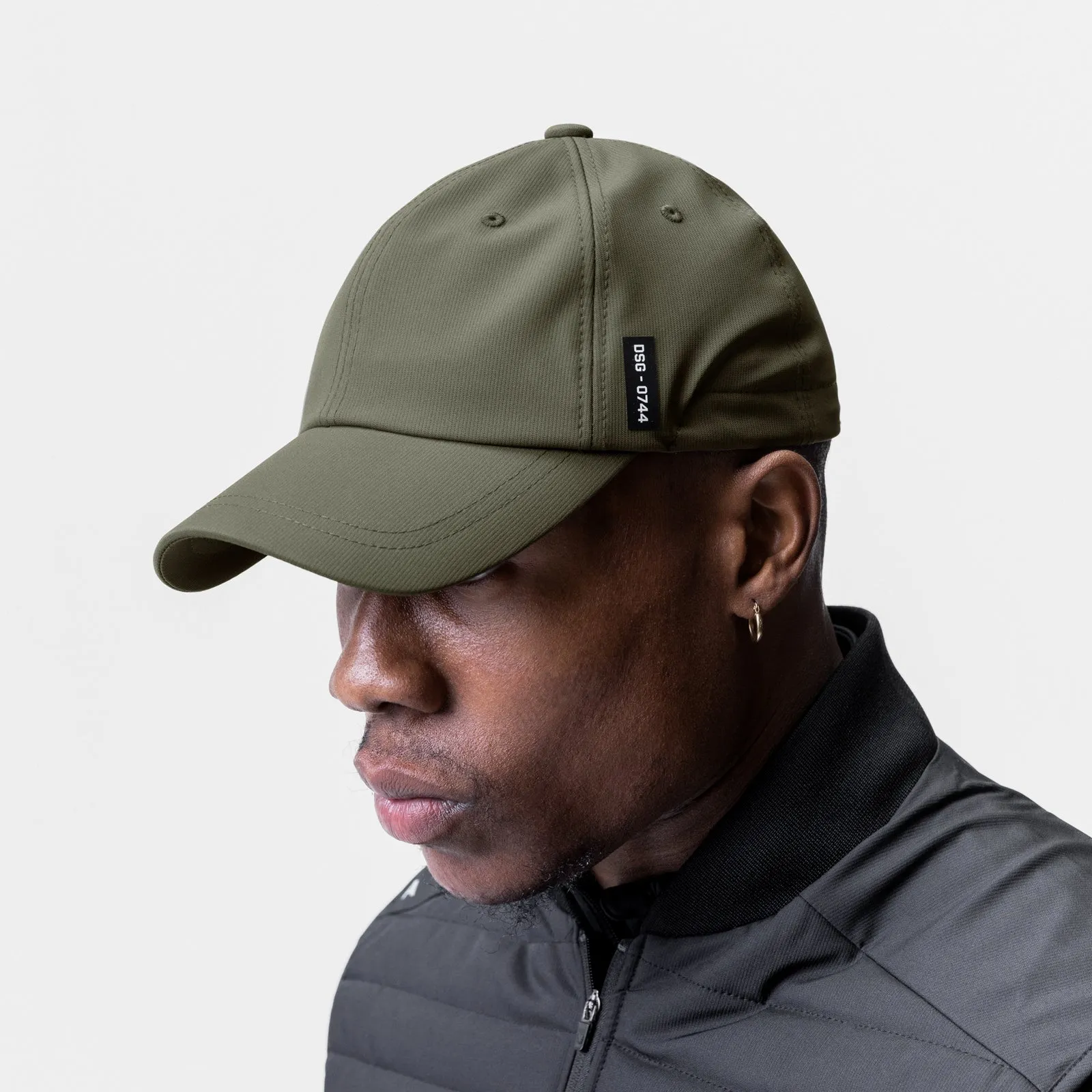 0744. Waterproof Cinch Hat - Dark Olive