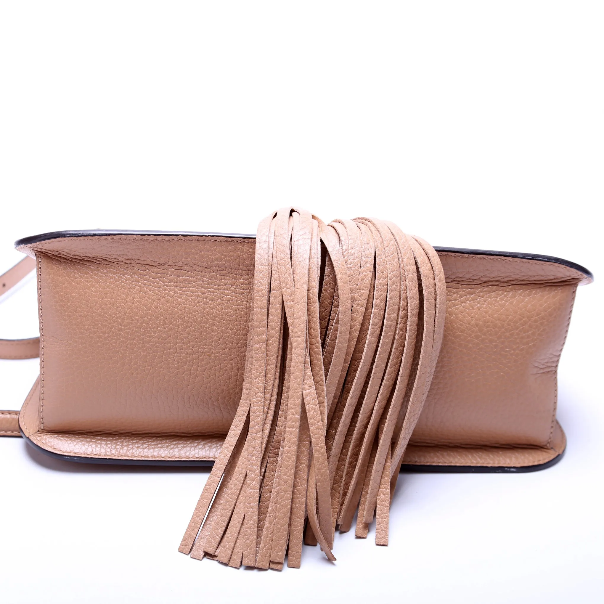 370826 Bamboo Daily Medium Flap Bag