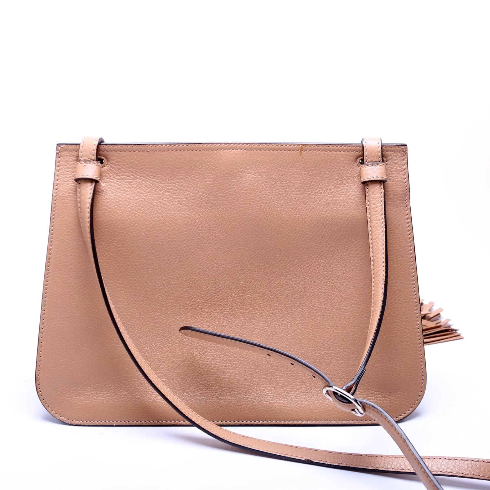 370826 Bamboo Daily Medium Flap Bag