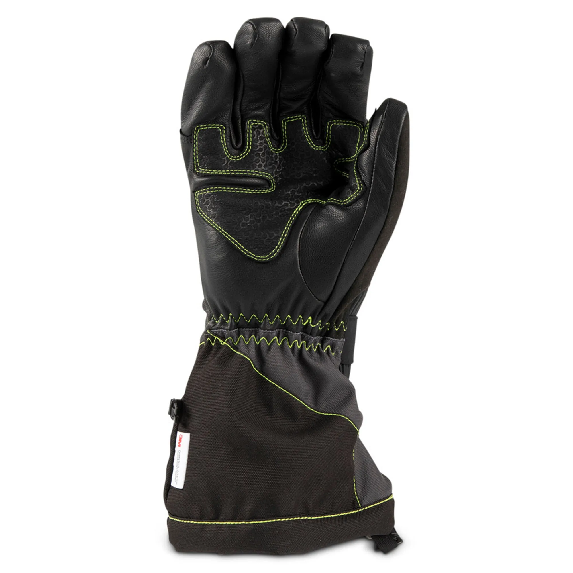 509  Range Snowmobile Gloves Waterproof Thinsulate Insulated 5Tech 3M Fit Lime