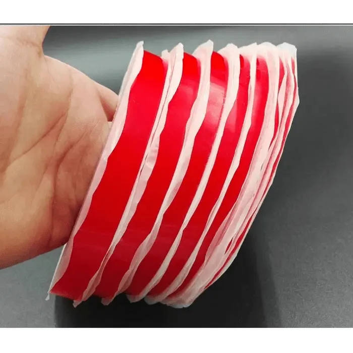 Acrylic PET Red Film Clear Double Sided Tape for Phone Screen Repair