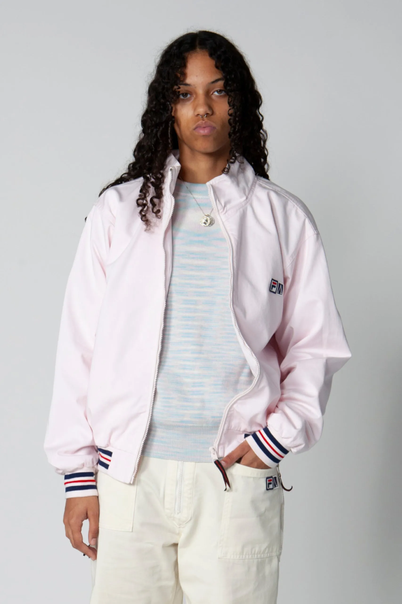 Aries x FILA Cotton Track Jacket