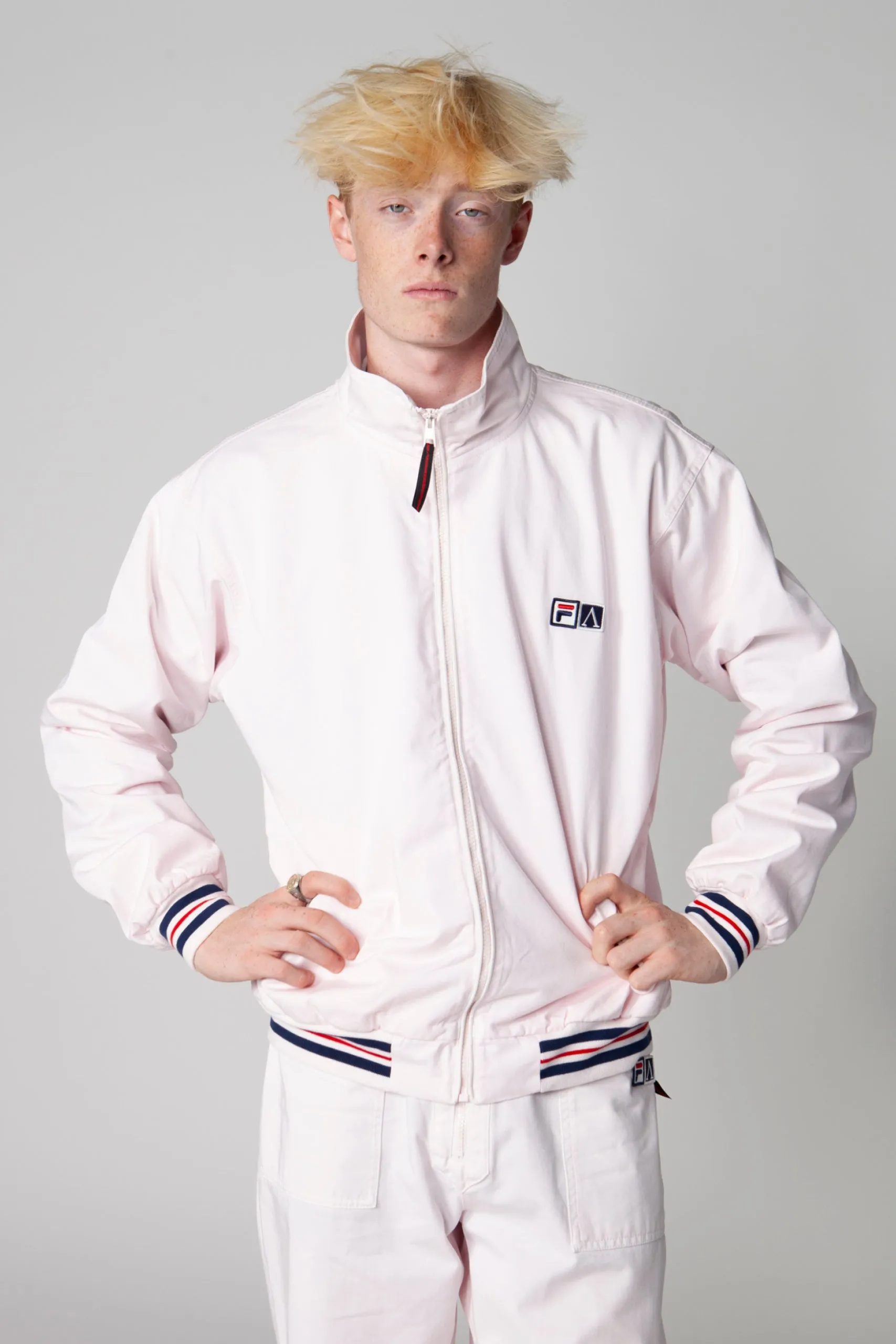 Aries x FILA Cotton Track Jacket