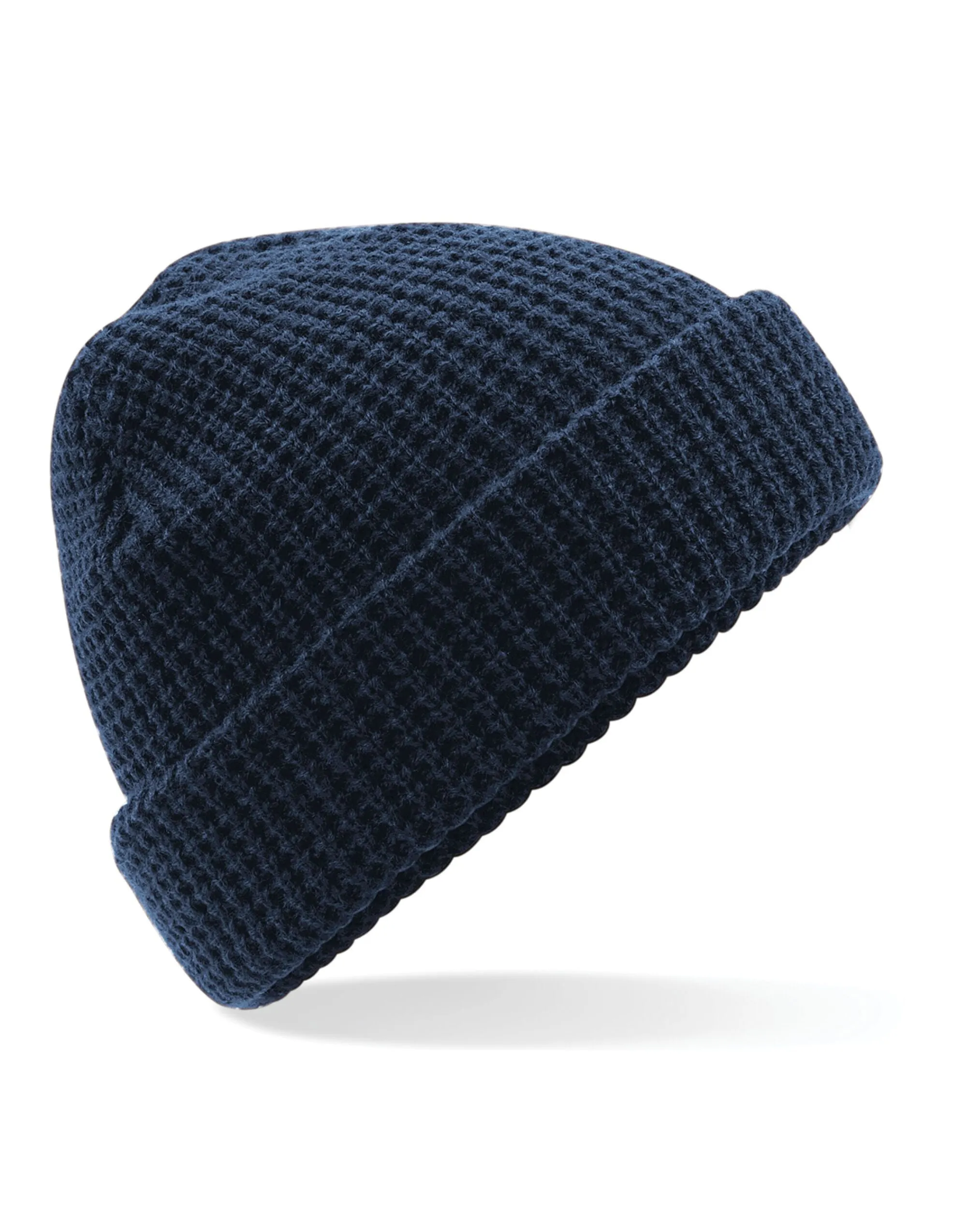 B422 Beechfield Classic Waffle Knit Beanie
