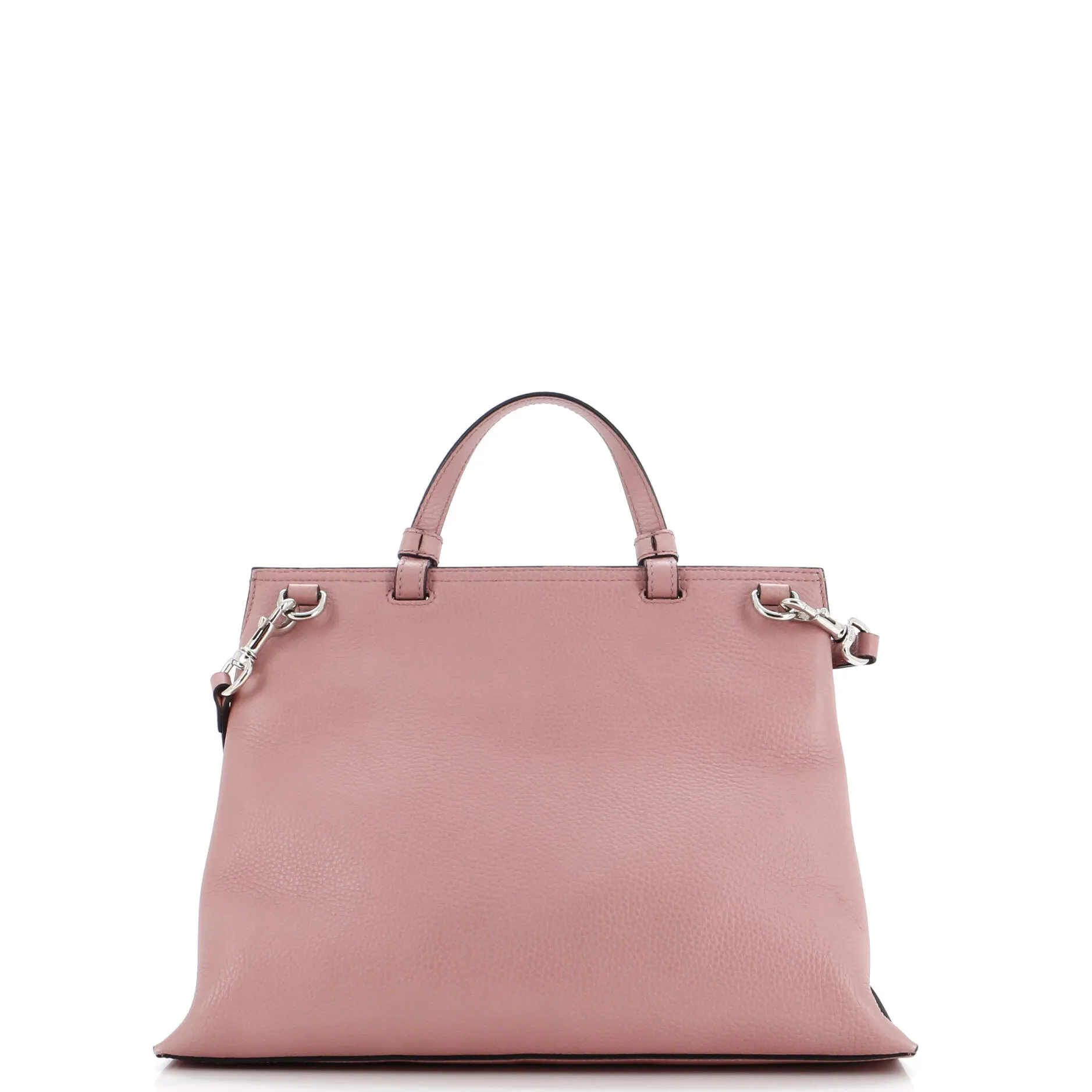 Bamboo Daily Top Handle Bag Leather Medium