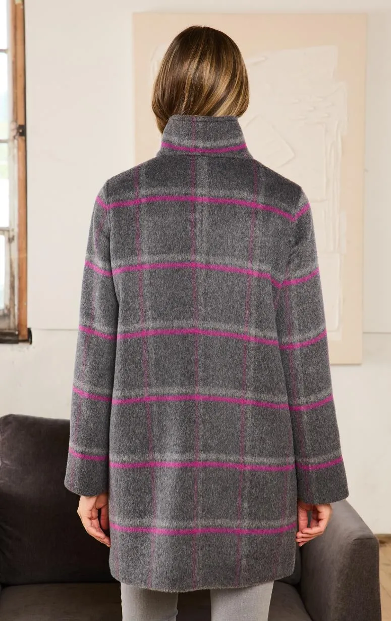 Barrington's - Plaid Large Button Topper
