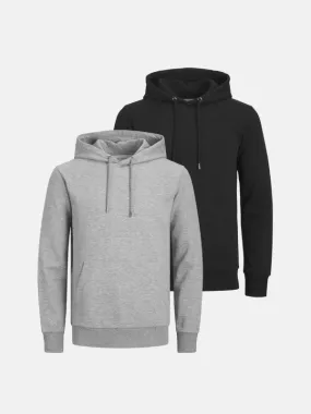 Basic Hoodie Sweat (herre) - Pakketilbud 2 stk. (V.I.P)