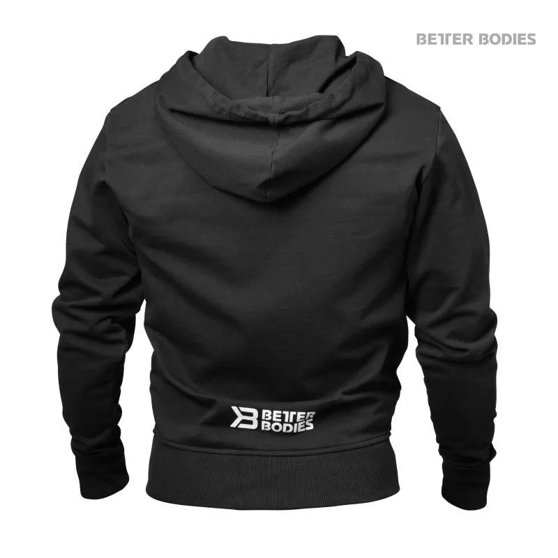 Better Bodies Jersey Hoodie - Black