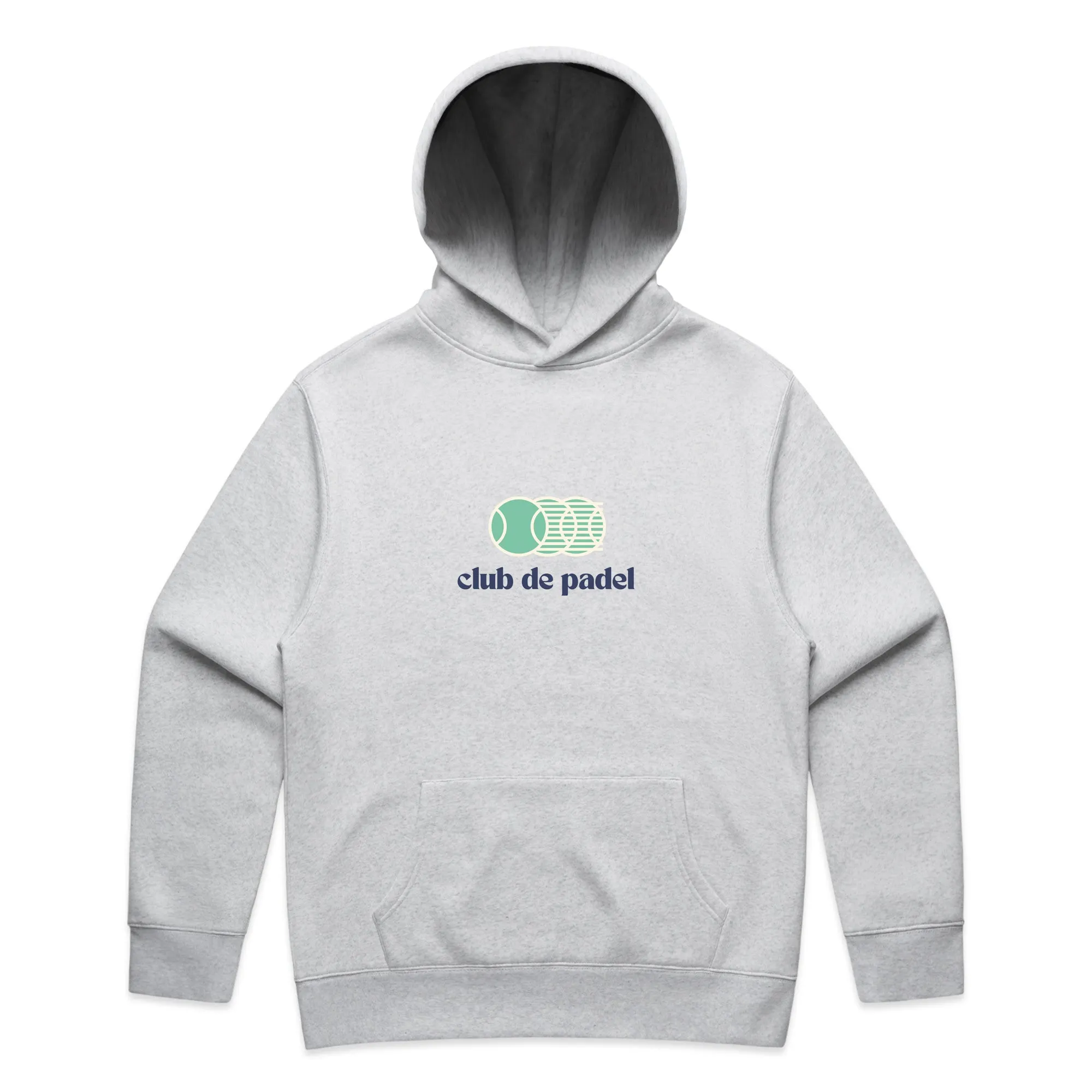 Club de Padel 'Vibora' Hoodie - Ash Grey