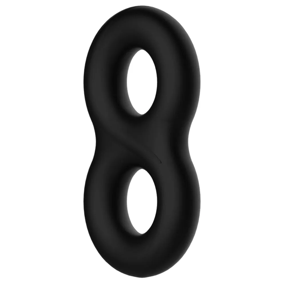 Crazy Bull Figure 8 Double Cock Ring
