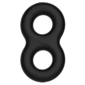 Crazy Bull Figure 8 Double Cock Ring