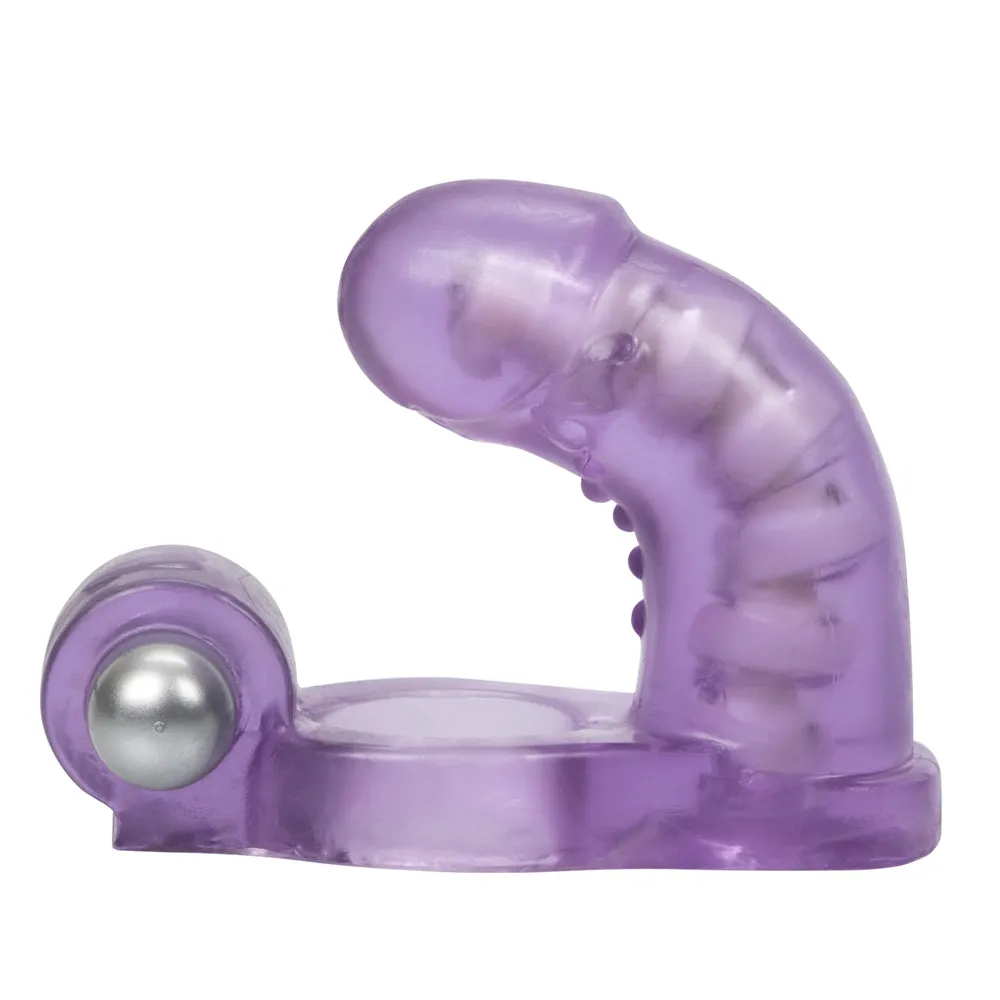 Double Diver Dual Penetration Vibrating Cock Ring