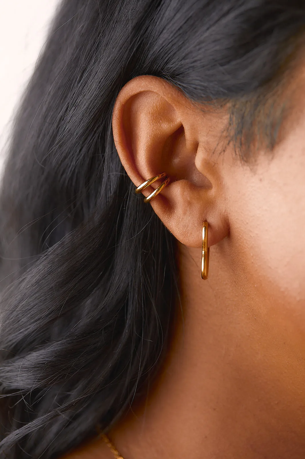 Double Hoop Cuff