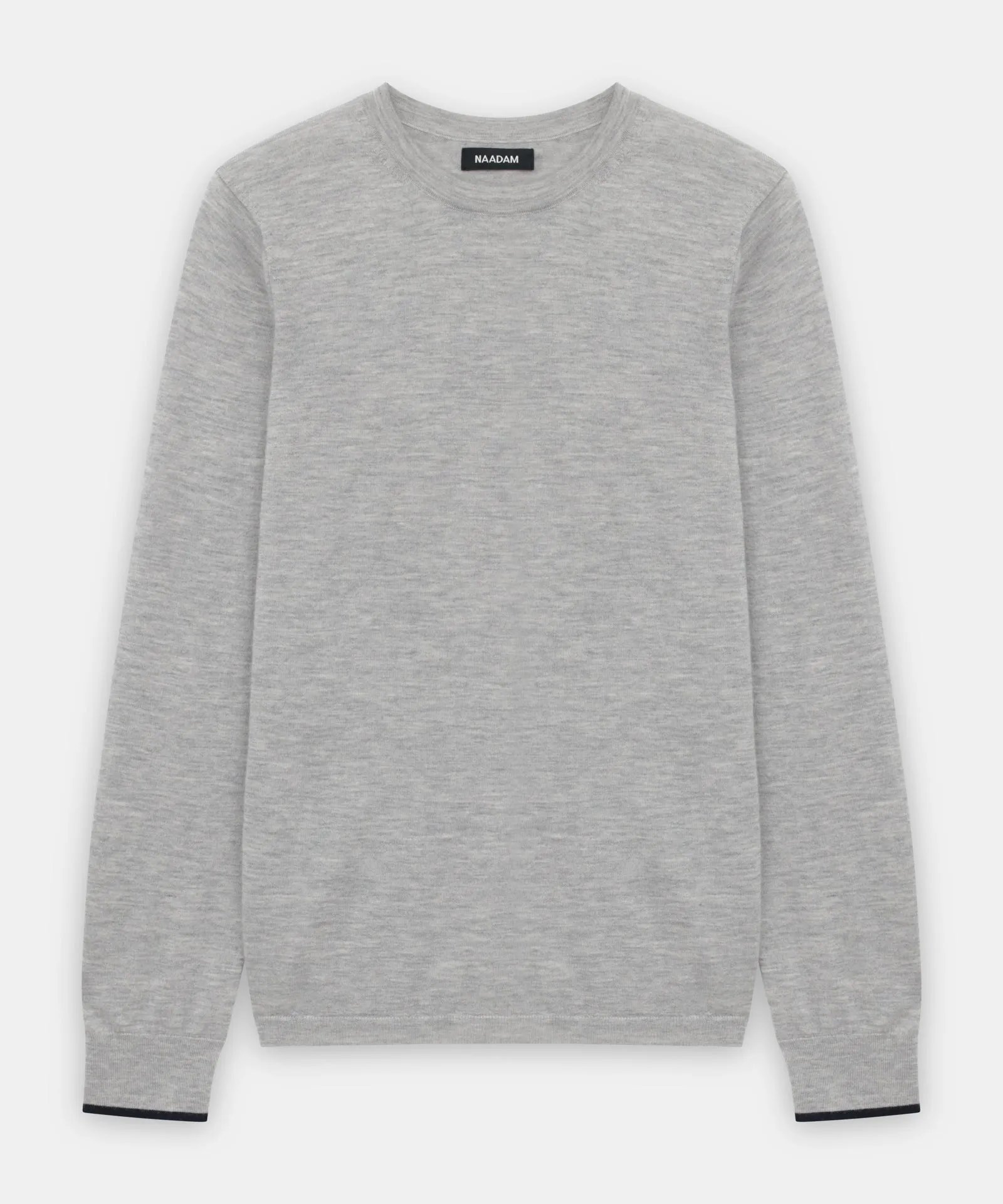 Fancy Cashmere Long Sleeve Crewneck