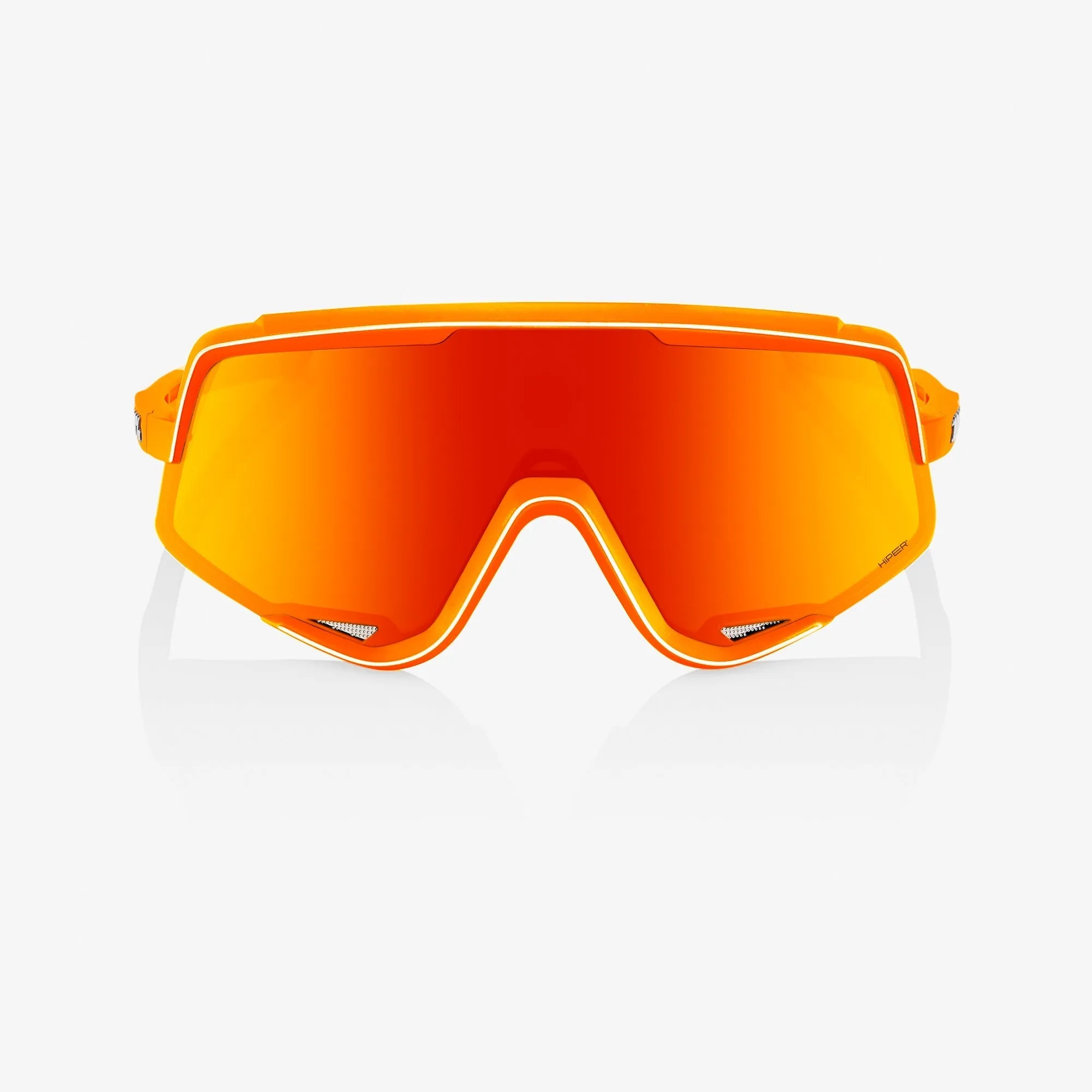 GLENDALE - Soft Tact Neon Orange - HiPER Red Multilayer Mirror Lens