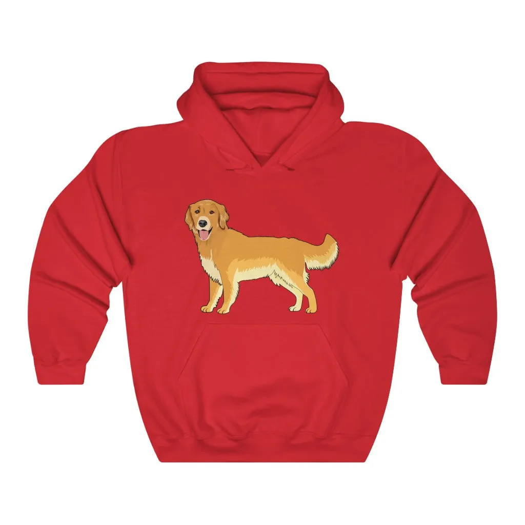 Golden Retriever Unisex Heavy Blend™ Hooded Sweatshirt