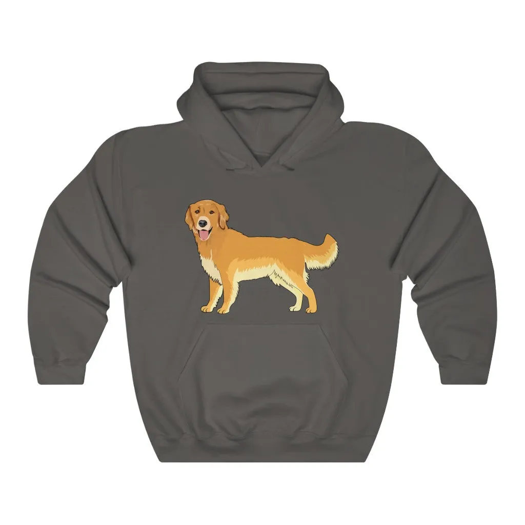 Golden Retriever Unisex Heavy Blend™ Hooded Sweatshirt