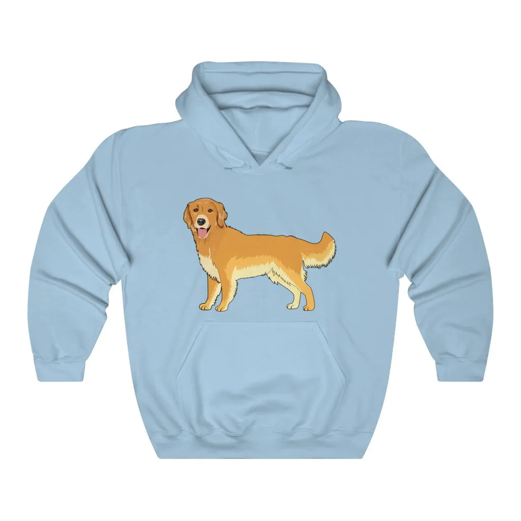 Golden Retriever Unisex Heavy Blend™ Hooded Sweatshirt