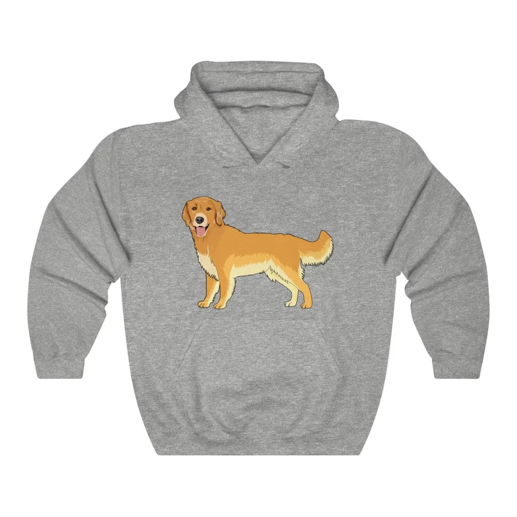 Golden Retriever Unisex Heavy Blend™ Hooded Sweatshirt