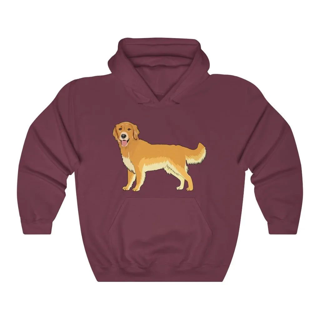 Golden Retriever Unisex Heavy Blend™ Hooded Sweatshirt