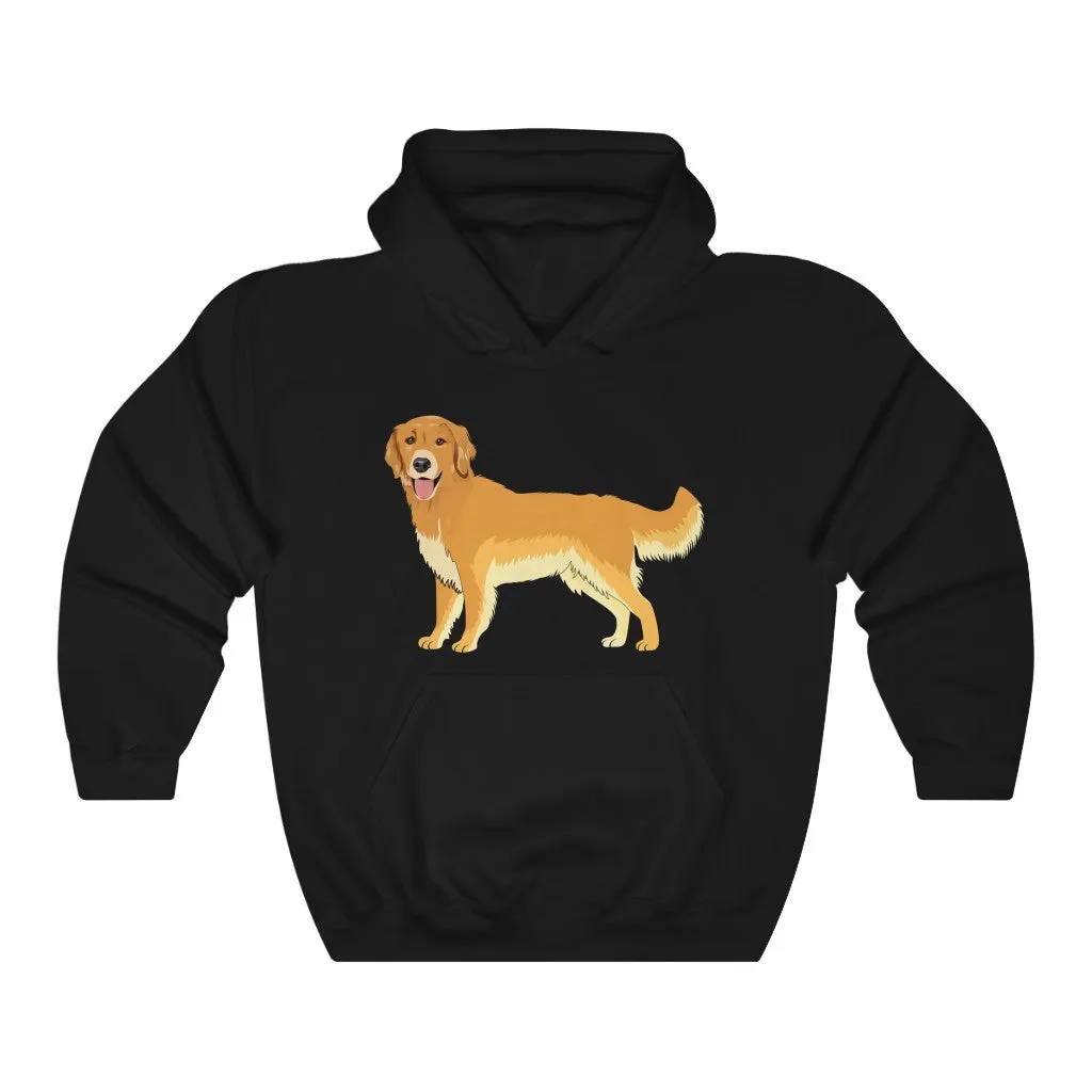 Golden Retriever Unisex Heavy Blend™ Hooded Sweatshirt