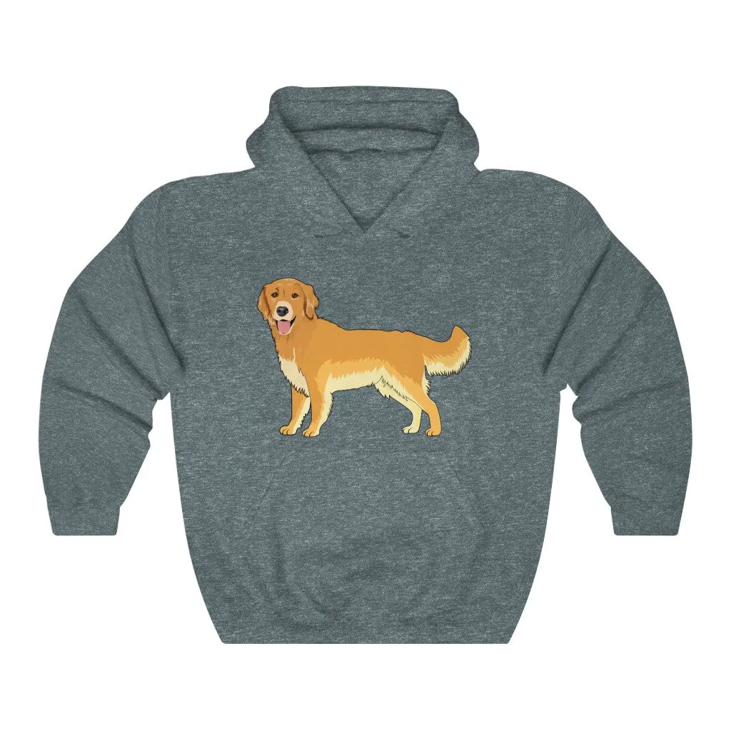 Golden Retriever Unisex Heavy Blend™ Hooded Sweatshirt