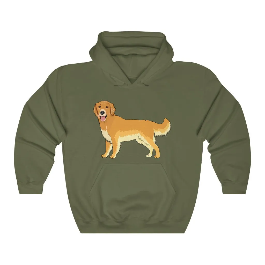 Golden Retriever Unisex Heavy Blend™ Hooded Sweatshirt