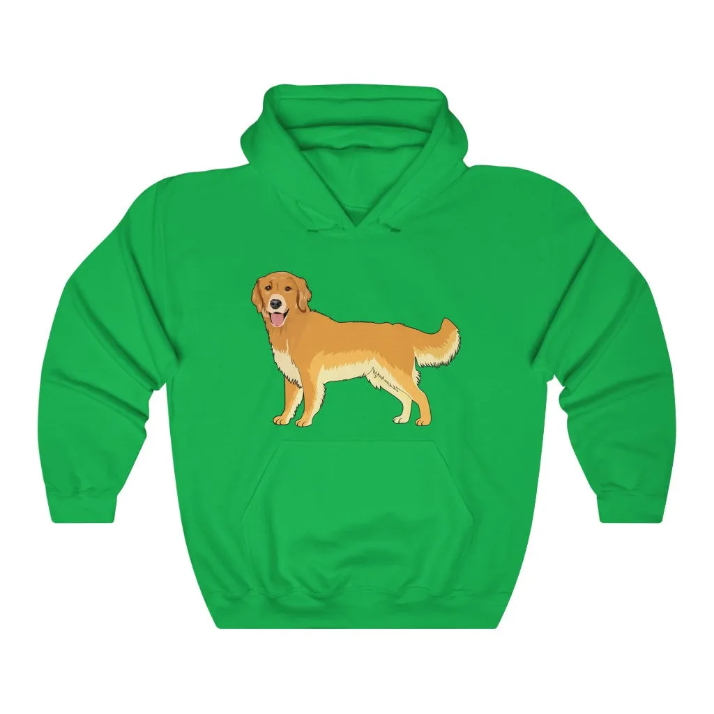 Golden Retriever Unisex Heavy Blend™ Hooded Sweatshirt