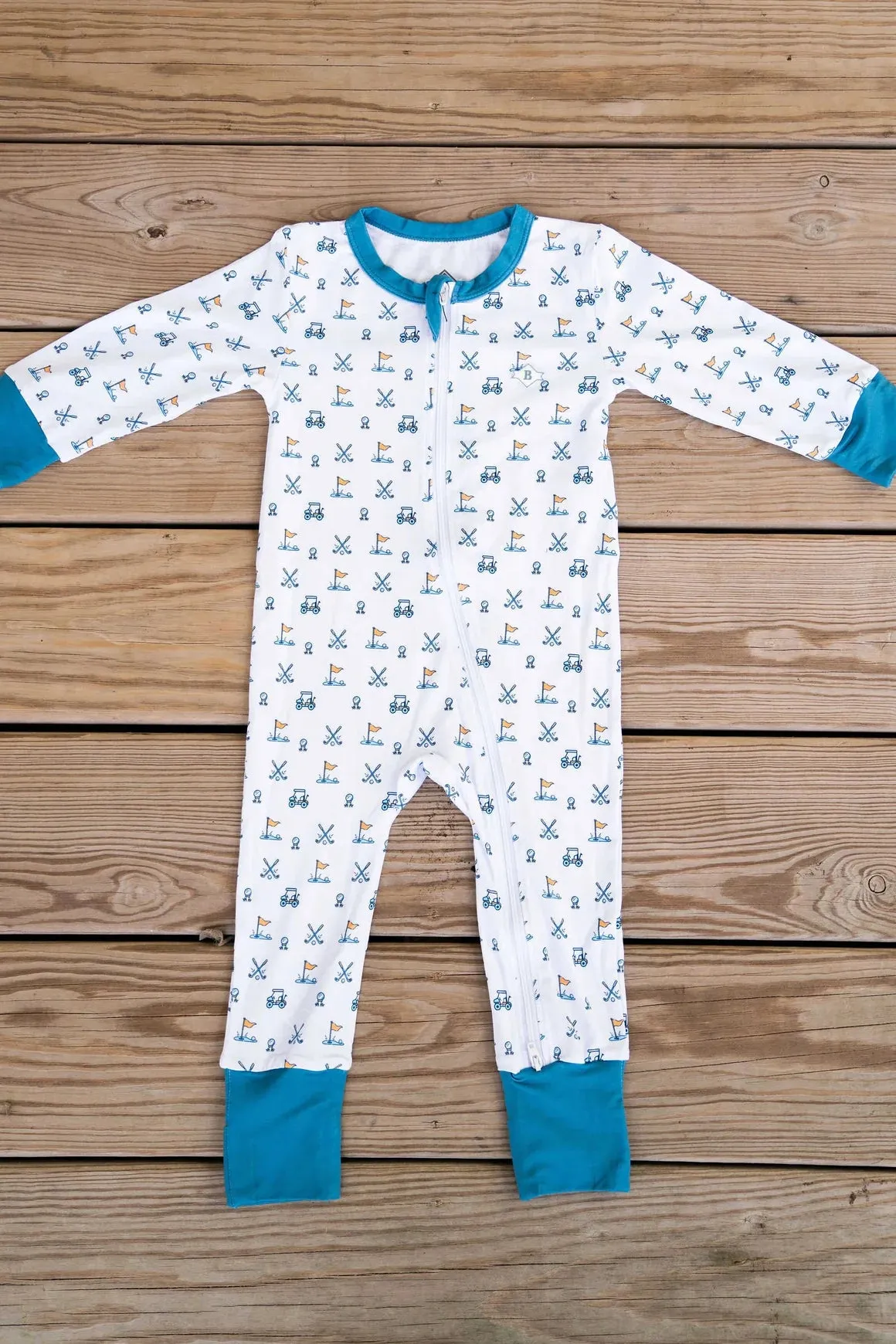 Hole-in-One Baby Zip Up