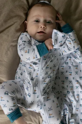 Hole-in-One Baby Zip Up