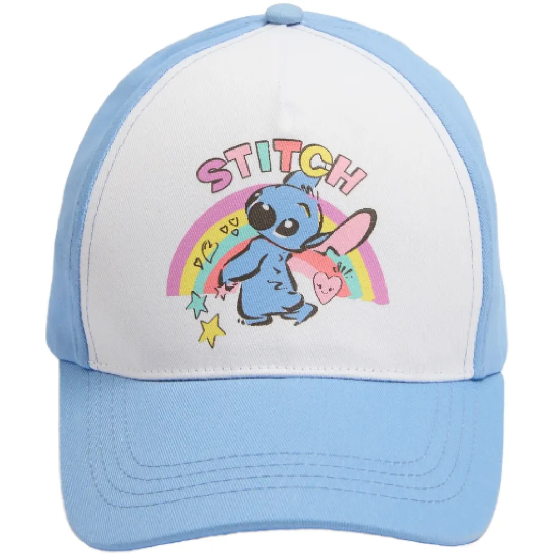 LILO & STITCH Blue Rainbow Cap