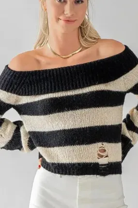 Mia Striped Sweater