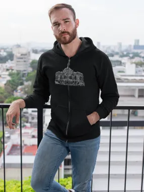Palacio de Bellas Artes - Unisex Heavy Blend™ Full Zip Hooded Sweatshirt