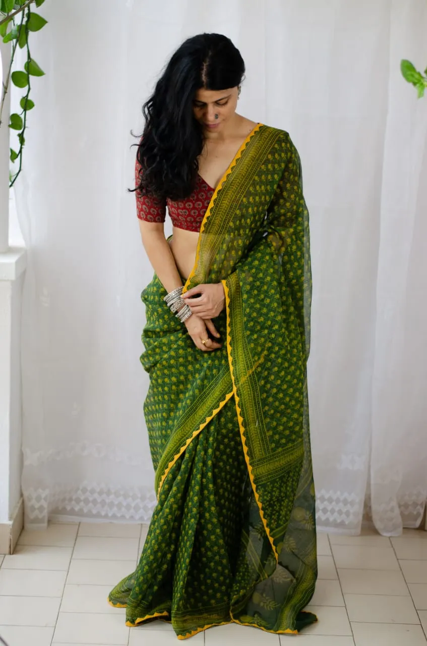 Party Wear Kota Doriya Saree