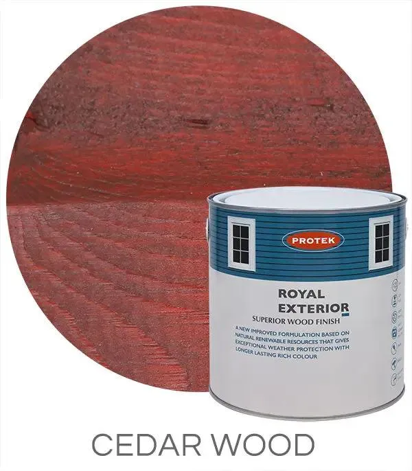 Protek Wood Paint - 2.5 Lt Royal Exterior