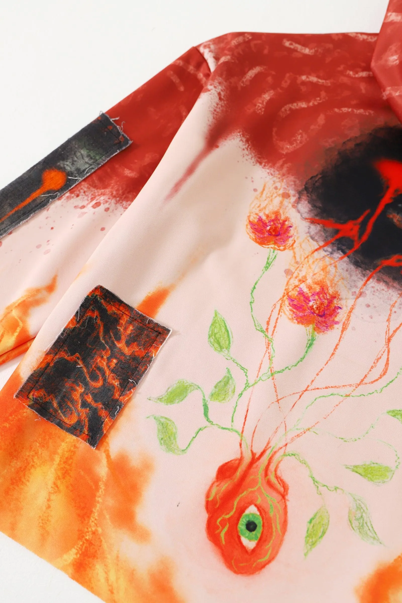 "THIS IS LIFE" ABSTRACT HOODIE