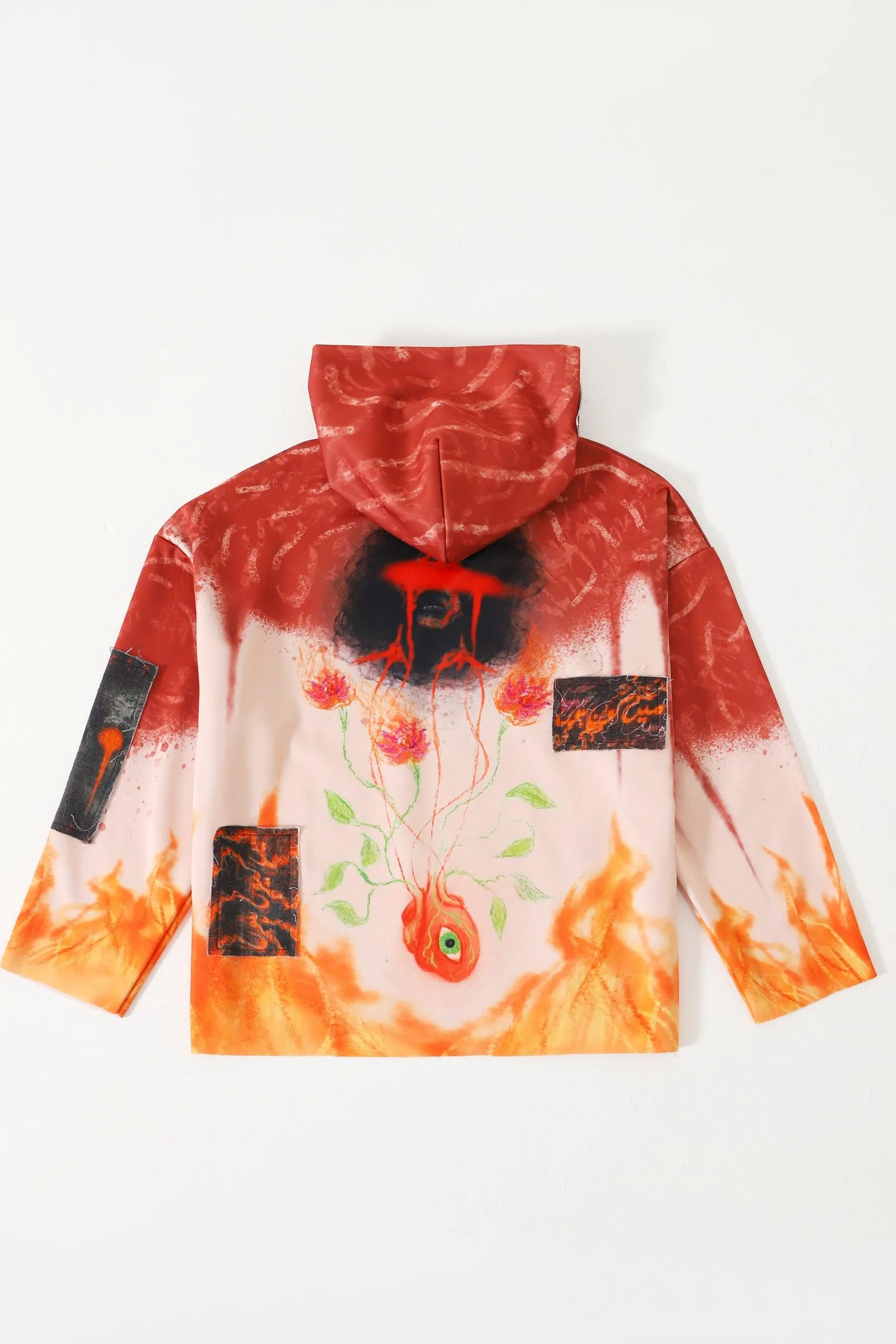 "THIS IS LIFE" ABSTRACT HOODIE