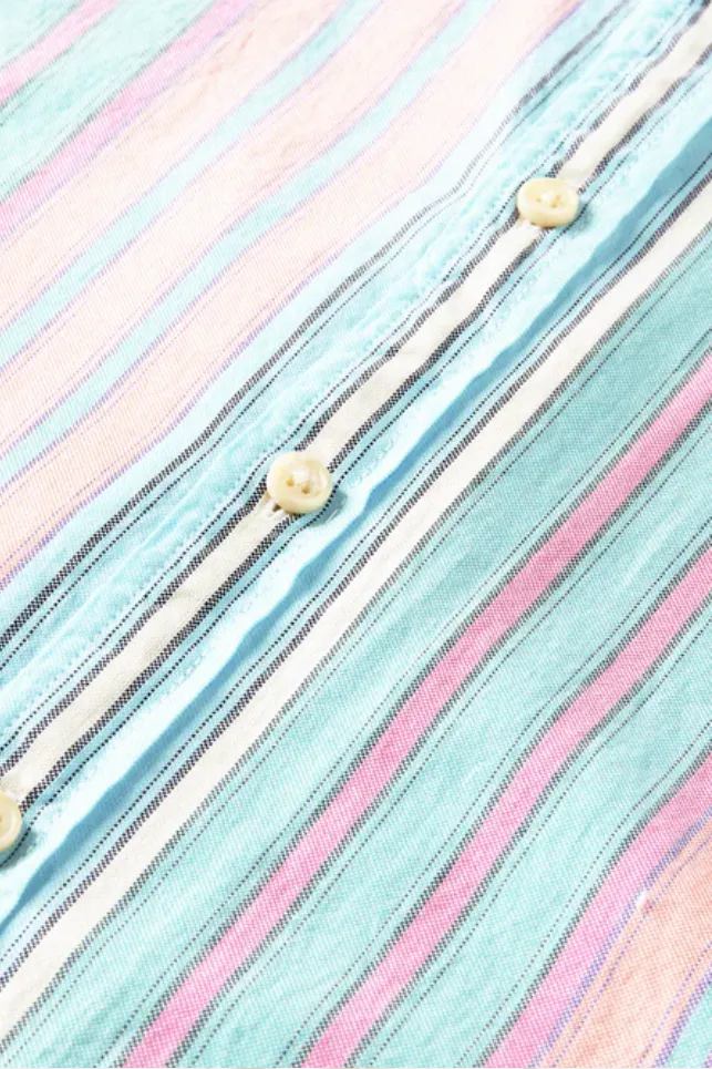S&S L/S SHIRT STRIPED OXFORD 167378