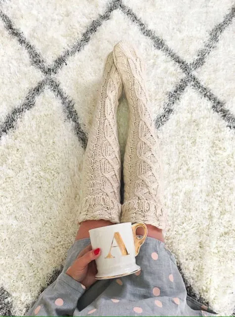 Sexy Cozy Knit Stockings