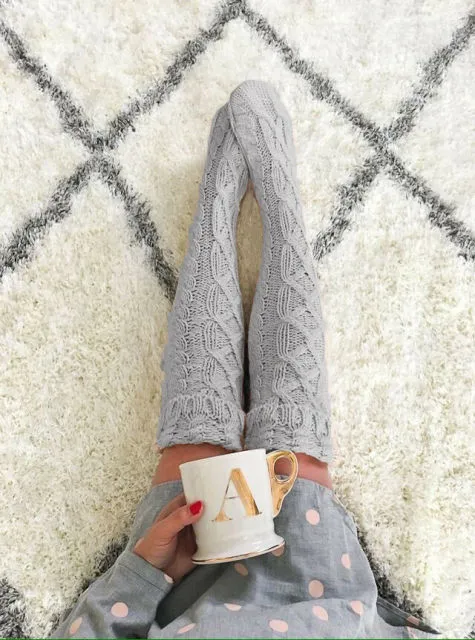 Sexy Cozy Knit Stockings