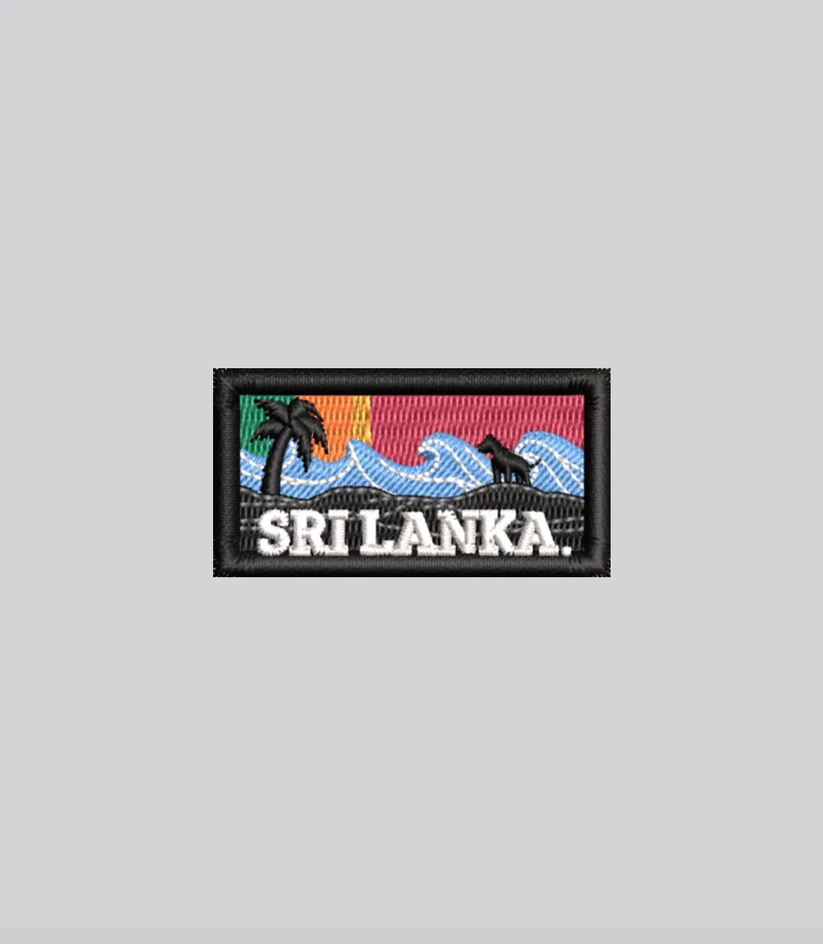 Sri Lanka Beach Dog Sweatshirt | Men's Regular Fit | Made From Recycled Plastic Bottles.
