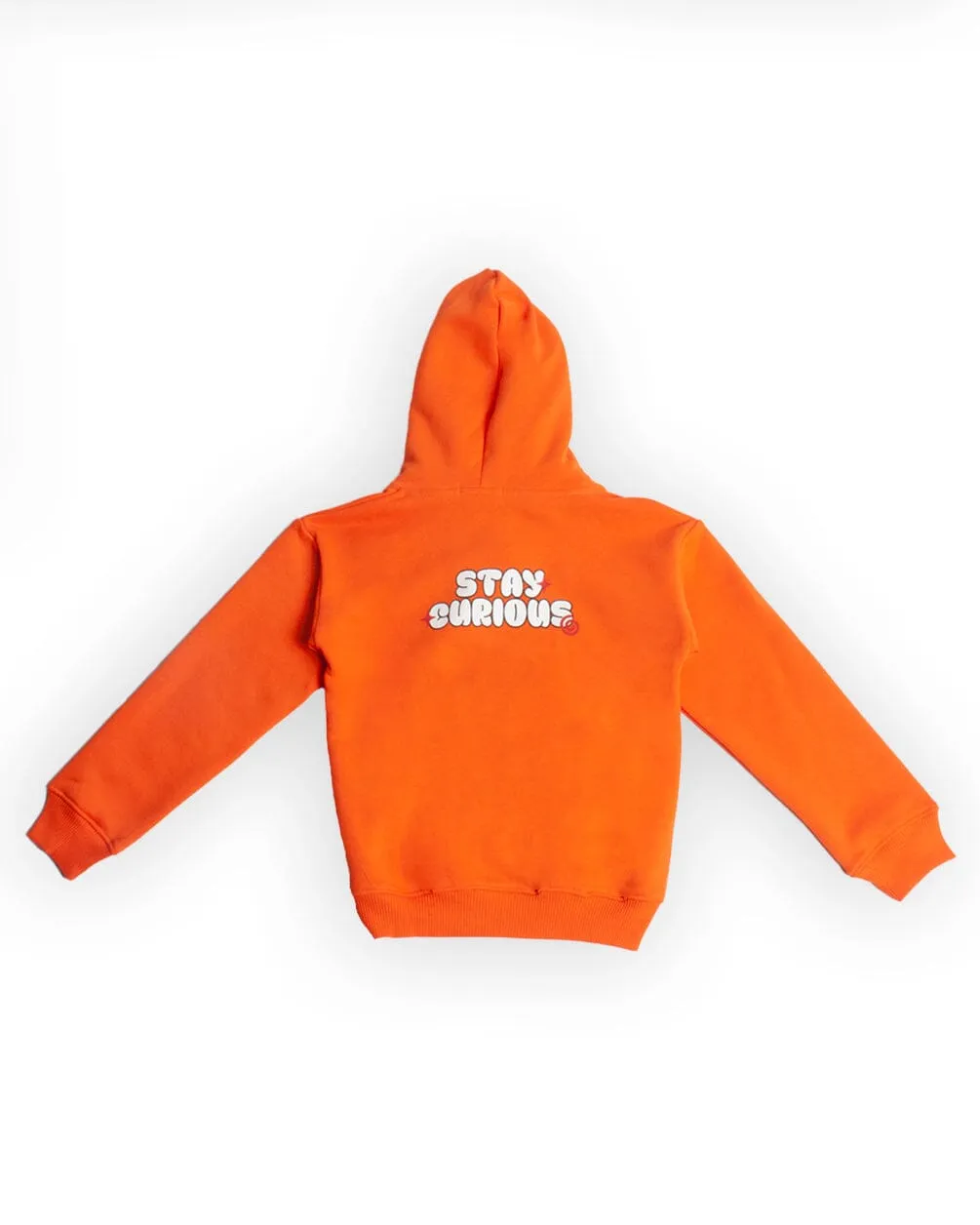 Stay Curious Kids Zip-Up Hoodie