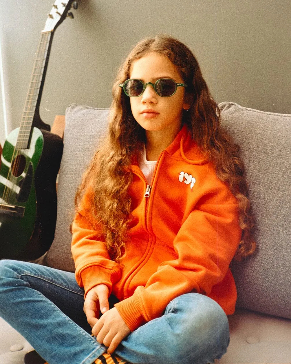 Stay Curious Kids Zip-Up Hoodie