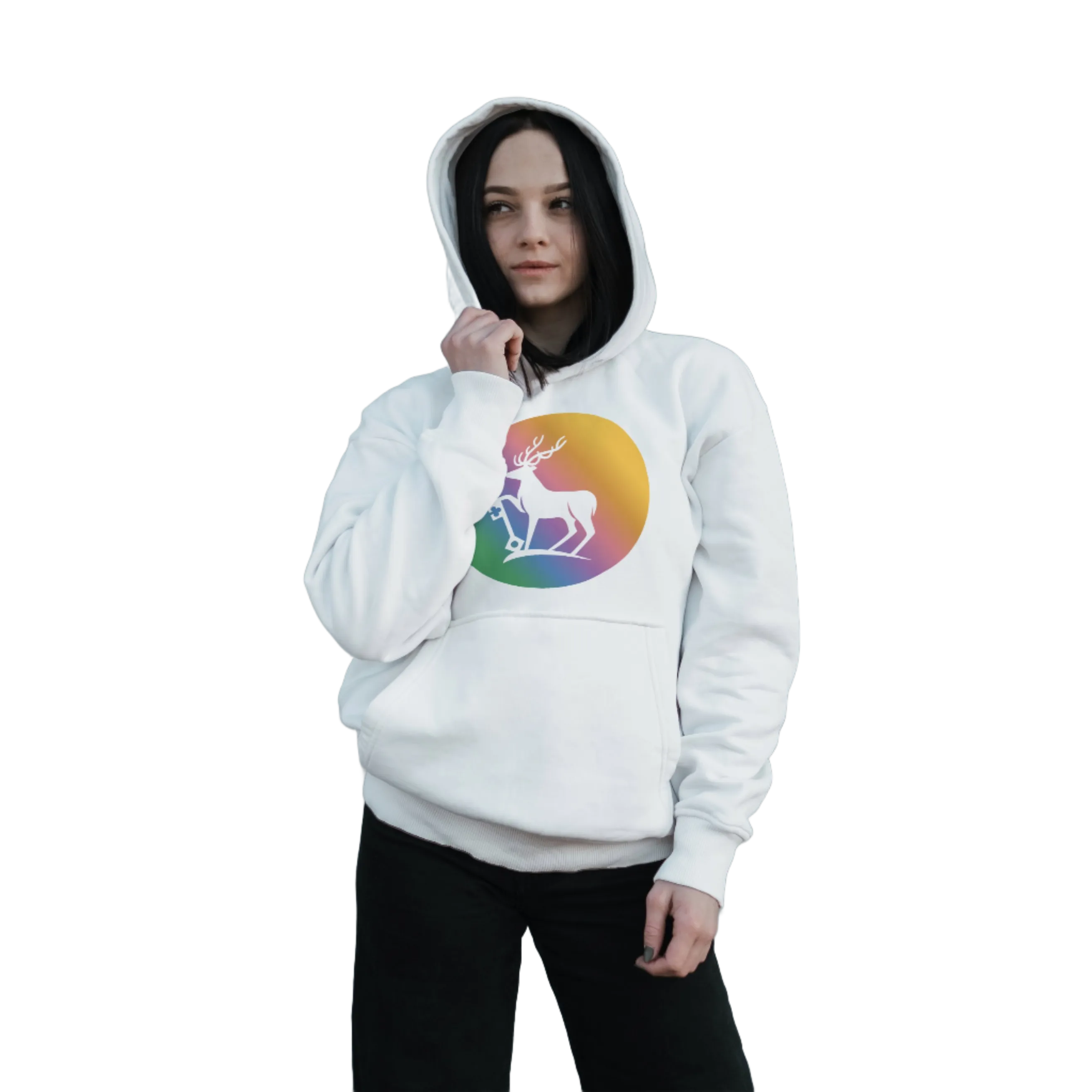 Surrey Pride Hoodie White