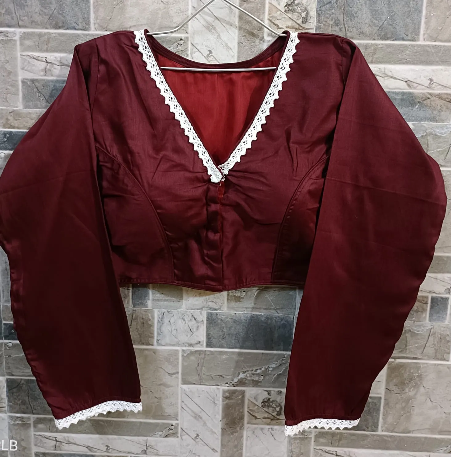 TANYA-3 COTTON SILK BLOUSE