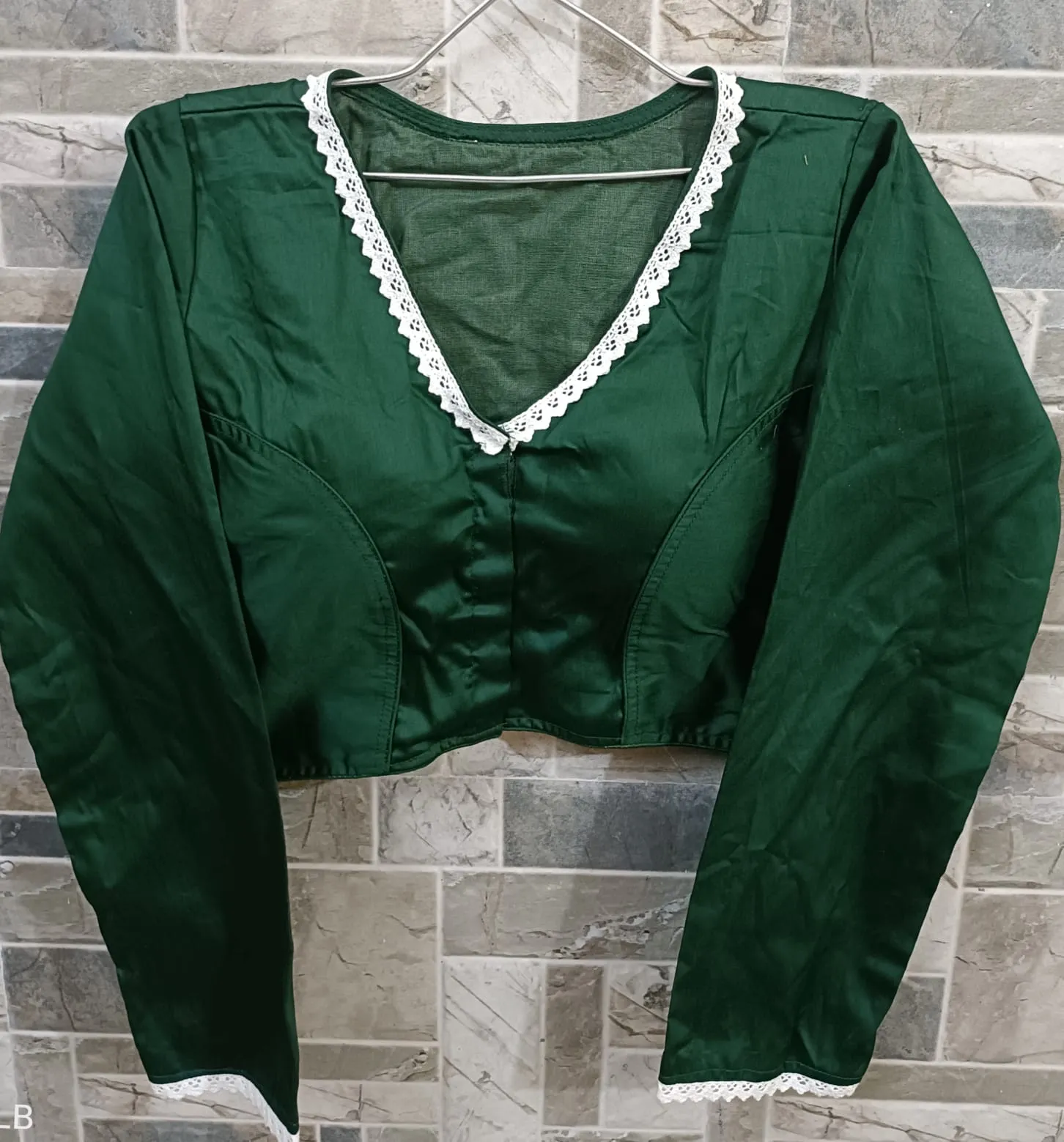TANYA-3 COTTON SILK BLOUSE