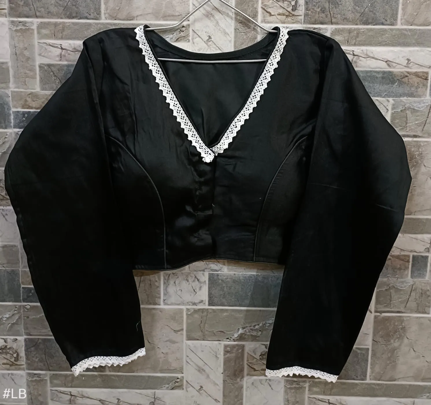 TANYA-3 COTTON SILK BLOUSE