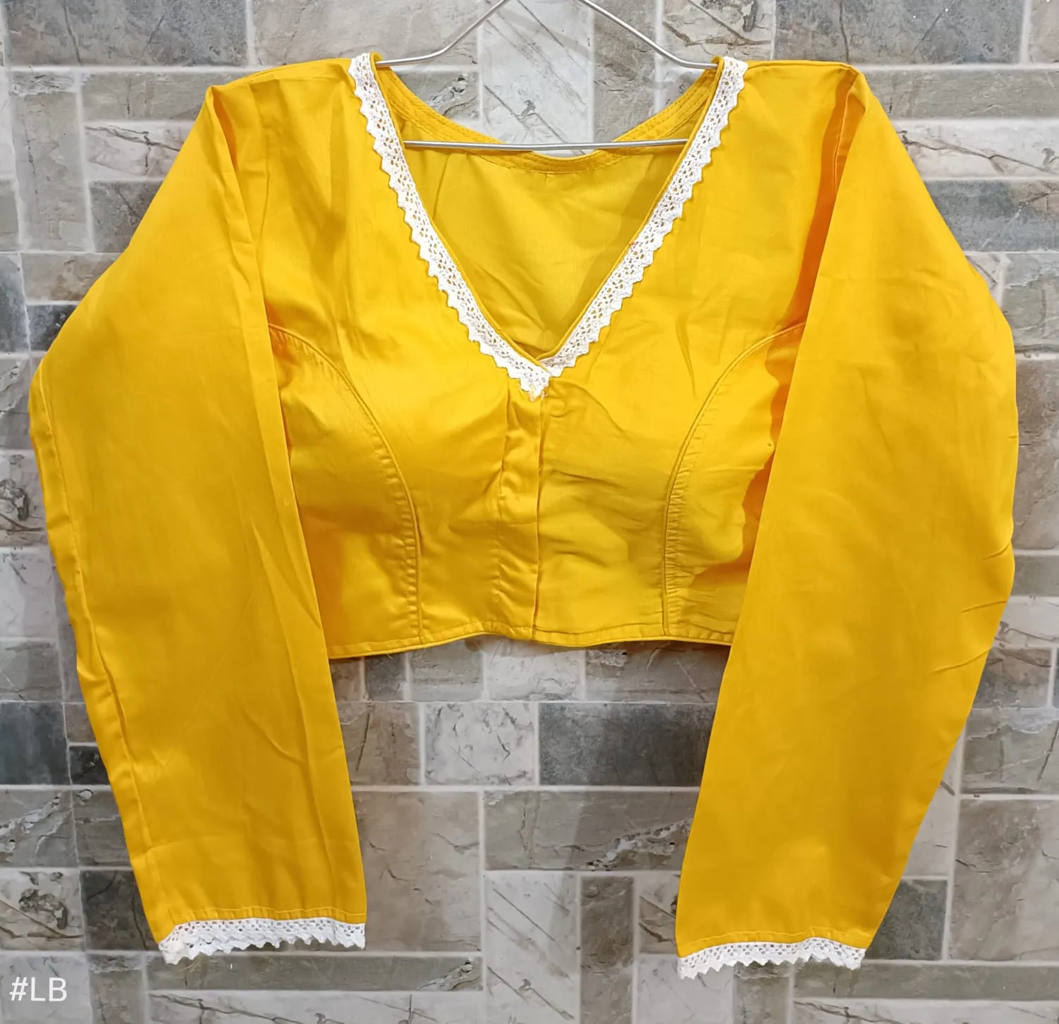 TANYA-3 COTTON SILK BLOUSE