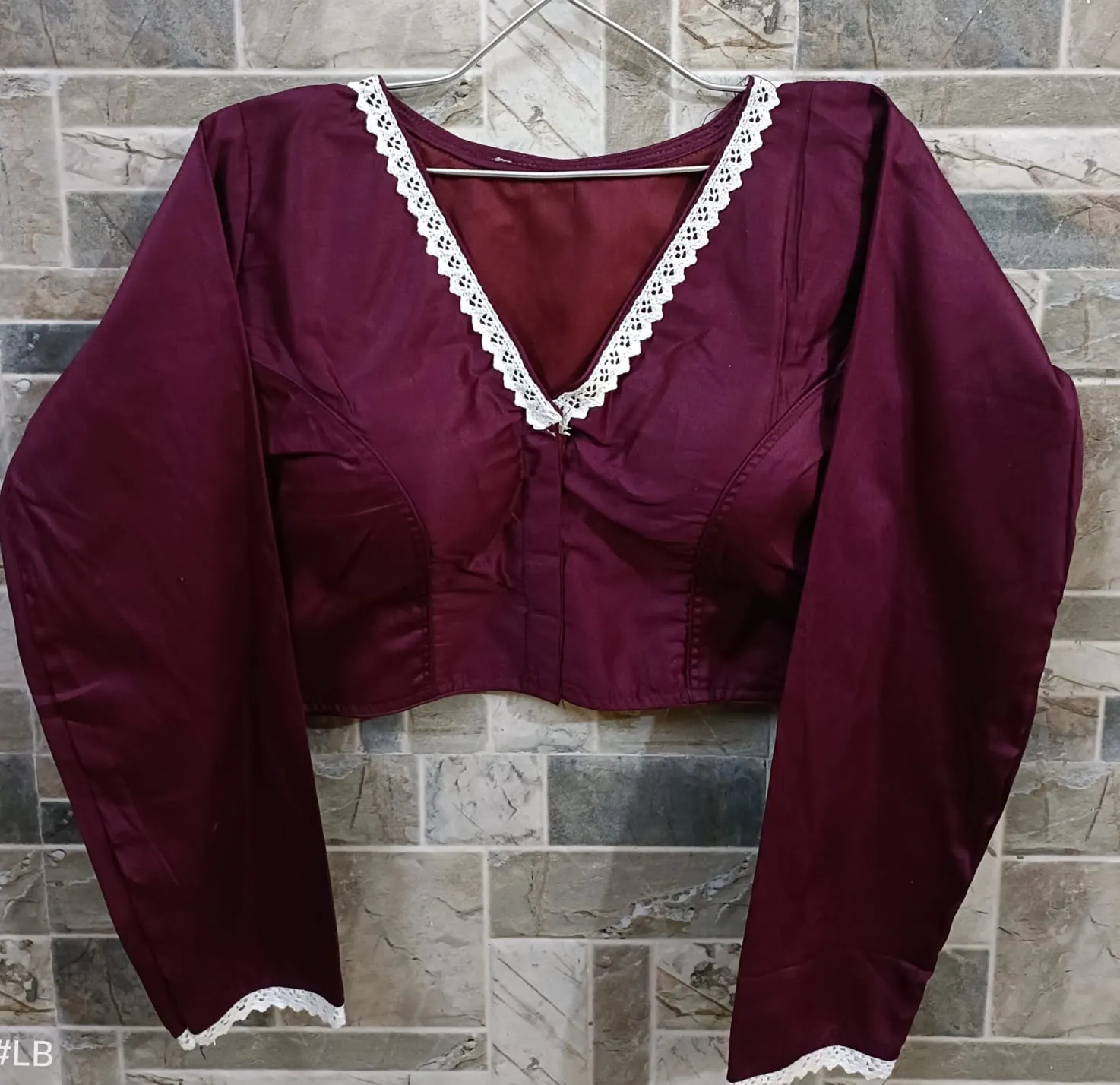TANYA-3 COTTON SILK BLOUSE