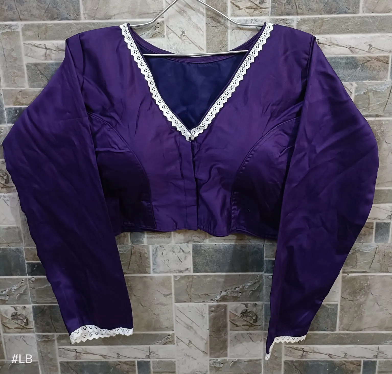 TANYA-3 COTTON SILK BLOUSE